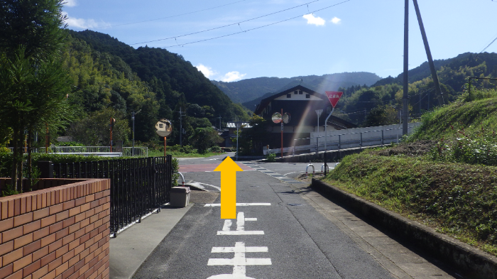 城跡ハイキングコース道案内8