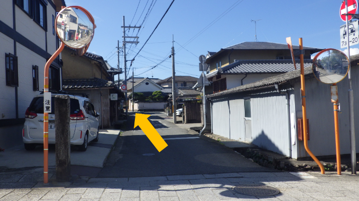 壷阪寺ハイキングコース道案内6