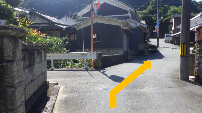 壷阪寺ハイキングコース道案内8