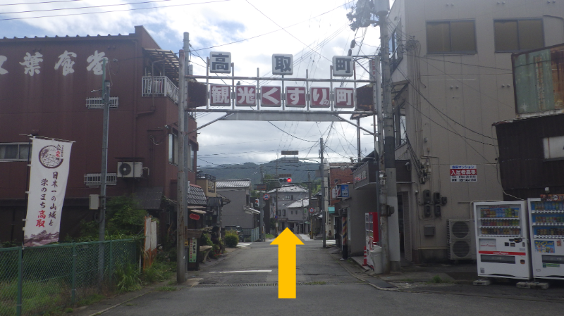 キトラ古墳への道順1