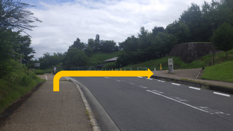 キトラ古墳への道順5